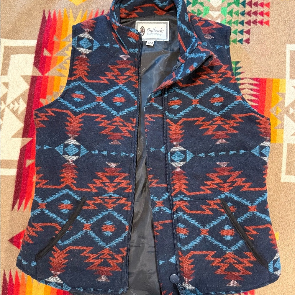 Southwestern Patterned Vest